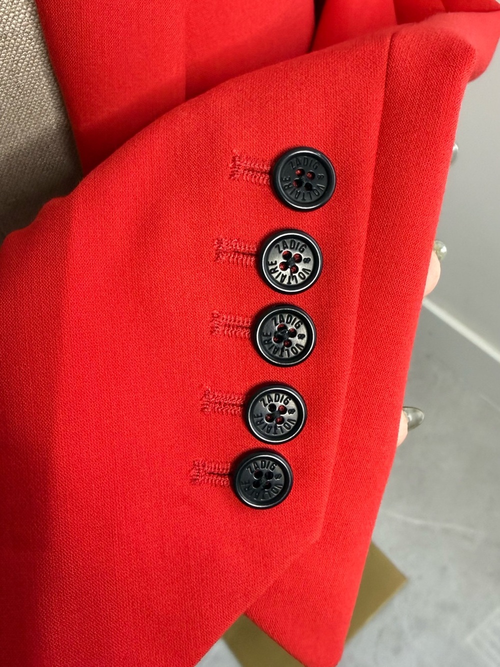 Zadig 'ROCK' Red Blazer - Picture 4 of 10